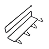 Maxbell Seamless Sticker Versatile Rack Storage Hanger Hook Holder traceless Black - Aladdin Shoppers