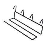 Maxbell Seamless Sticker Versatile Rack Storage Hanger Hook Holder traceless Black - Aladdin Shoppers