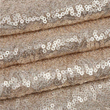 Maxbell Sequin Tablecloth for Wedding Party Banquet Table Cover 130x50cm Champagne - Aladdin Shoppers