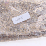 Maxbell Sequin Tablecloth for Wedding Party Banquet Table Cover 130x50cm Champagne - Aladdin Shoppers