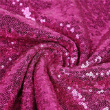 Maxbell Sequin Tablecloth for Wedding Party Banquet Table Cover 130x50cm Rose Red - Aladdin Shoppers