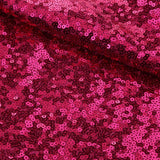 Maxbell Sequin Tablecloth for Wedding Party Banquet Table Cover 130x50cm Rose Red - Aladdin Shoppers