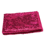 Maxbell Sequin Tablecloth for Wedding Party Banquet Table Cover 130x50cm Rose Red - Aladdin Shoppers