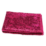Maxbell Sequin Tablecloth for Wedding Party Banquet Table Cover 130x50cm Rose Red - Aladdin Shoppers