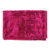 Maxbell Sequin Tablecloth for Wedding Party Banquet Table Cover 130x50cm Rose Red - Aladdin Shoppers