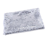 Maxbell Sequin Tablecloth for Wedding Party Banquet Table Cover 130x50cm Silver - Aladdin Shoppers