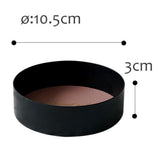 Maxbell Serving Tray Tea Coaster Set Breakfast Tray for Tea or Food Small Circle - Aladdin Shoppers