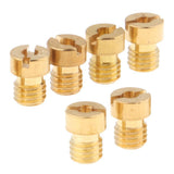 Maxbell Set 6 Main Jet For Keihin OKO KOSO PWK Carburetor 75 78 80 82 85 88 - Aladdin Shoppers