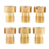 Maxbell Set 6 Main Jet For Keihin OKO KOSO PWK Carburetor 75 78 80 82 85 88 - Aladdin Shoppers