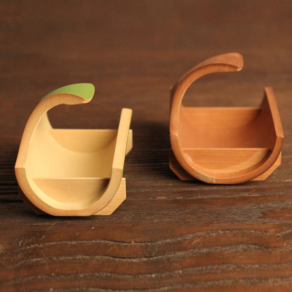 Maxbell Ship Type Handmade Natural Garden Fruit Basket Bamboo Basket Tray Wooden #2 - Aladdin Shoppers