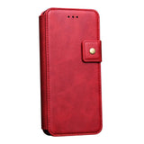 Maxbell Shockproof Multifunctional Wallet Phone Case for Apple iPhone XS MAX Red - Aladdin Shoppers