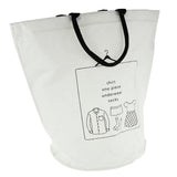 Maxbell Shopping Tote Bag Shoulder Bag Handbag Grocery Bag Toys Snacks Clutter White - Aladdin Shoppers