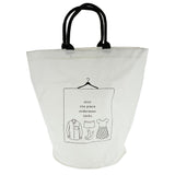 Maxbell Shopping Tote Bag Shoulder Bag Handbag Grocery Bag Toys Snacks Clutter White - Aladdin Shoppers