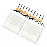 Maxbell Side Brushes and Filters Vacuum Cleaner Replacement Set for ECOVACS N79 N79S - Aladdin Shoppers