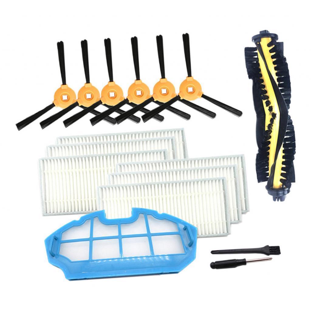 Maxbell Side Brushes Main Brush Filters Vacuum Cleaner Accs Kit for ECOVACS N79 N79S - Aladdin Shoppers