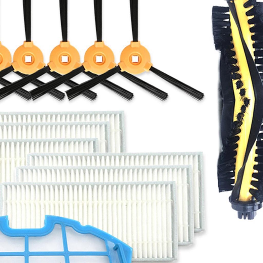 Maxbell Side Brushes Main Brush Filters Vacuum Cleaner Accs Kit for ECOVACS N79 N79S - Aladdin Shoppers