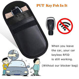 Maxbell Signal Shielding Blocker Bag Key Fob Blocking Pouch Anti Hacking Security Black - Aladdin Shoppers