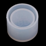 Maxbell Silicone DIY Round Flower Pot Organizer Mold Resin Jewelry Box Case Mould - Aladdin Shoppers