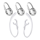 Maxbell Silicone Ear Tips with 360 Degree Rotating Ear-hook for Plantronics M165 M70 - Aladdin Shoppers