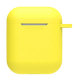 Maxbell Silicone Earphone Case Earpiece Full Protector Skin Yellow for AirPods Box - Aladdin Shoppers