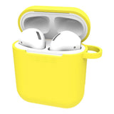Maxbell Silicone Earphone Case Earpiece Full Protector Skin Yellow for AirPods Box - Aladdin Shoppers