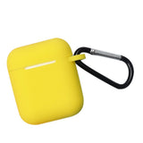 Maxbell Silicone Earphone Case Earpiece Full Protector Skin Yellow for AirPods Box - Aladdin Shoppers