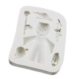 Maxbell Silicone Halloween Pumpkin & Witch Mold for Fondant Cake Making Baking Tool - Aladdin Shoppers