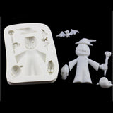 Maxbell Silicone Halloween Pumpkin & Witch Mold for Fondant Cake Making Baking Tool - Aladdin Shoppers