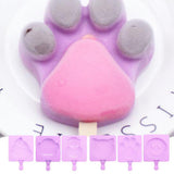 Maxbell Silicone Ice Cream Popsicle Mold Ice Pop Maker Dessert Treats DIY Cat - Aladdin Shoppers