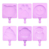Maxbell Silicone Ice Cream Popsicle Mold Ice Pop Maker Dessert Treats DIY Cat - Aladdin Shoppers