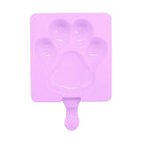 Maxbell Silicone Ice Cream Popsicle Mold Ice Pop Maker Dessert Treats DIY Cat Claw - Aladdin Shoppers