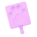 Maxbell Silicone Ice Cream Popsicle Mold Ice Pop Maker Dessert Treats DIY Cat Claw - Aladdin Shoppers