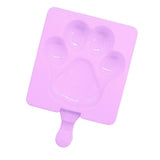 Maxbell Silicone Ice Cream Popsicle Mold Ice Pop Maker Dessert Treats DIY Cat Claw - Aladdin Shoppers