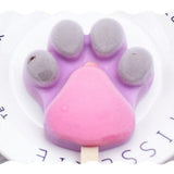 Maxbell Silicone Ice Cream Popsicle Mold Ice Pop Maker Dessert Treats DIY Cat Claw - Aladdin Shoppers