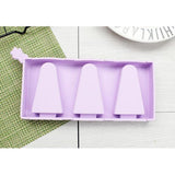 Maxbell Silicone Ice Pop Popsicle Mold Maker Frozen Dessert Treats DIY 3 Hole 1 - Aladdin Shoppers