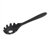 Maxbell Silicone Pasta Fork Spaghetti Spoon Server Tongs Noodles Fork Black - Aladdin Shoppers