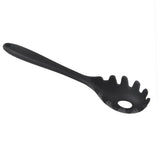 Maxbell Silicone Pasta Fork Spaghetti Spoon Server Tongs Noodles Fork Black - Aladdin Shoppers