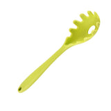 Maxbell Silicone Pasta Fork Spaghetti Spoon Server Tongs Noodles Fork Green 1 - Aladdin Shoppers