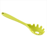Maxbell Silicone Pasta Fork Spaghetti Spoon Server Tongs Noodles Fork Green 1 - Aladdin Shoppers