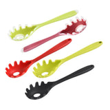 Maxbell Silicone Pasta Fork Spaghetti Spoon Server Tongs Noodles Fork Red 1 - Aladdin Shoppers