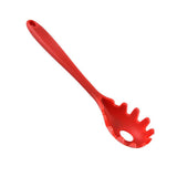 Maxbell Silicone Pasta Fork Spaghetti Spoon Server Tongs Noodles Fork Red 1 - Aladdin Shoppers