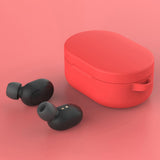 Maxbell Silicone Protective Case Cover For Xiaomi MI Redmi AirDots Earphone Red - Aladdin Shoppers