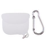 Maxbell Silicone Protective Cover Case with Carabiner for Apple AirPods White - Aladdin Shoppers
