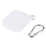 Maxbell Silicone Protective Cover Case with Carabiner for Apple AirPods White - Aladdin Shoppers