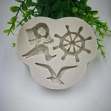 Maxbell Silicone Sea Gull Mold Chocolate Fondant Cake Clay Mould Decorating A Style - Aladdin Shoppers