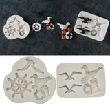 Maxbell Silicone Sea Gull Mold Chocolate Fondant Cake Clay Mould Decorating A Style - Aladdin Shoppers