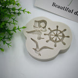 Maxbell Silicone Sea Gull Mold Chocolate Fondant Cake Clay Mould Decorating A Style - Aladdin Shoppers