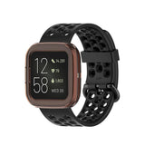 Maxbell Silicone Shockproof Screen Protector Case Cover For Fitbit Versa2 Transparent orange - Aladdin Shoppers