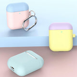Maxbell Silicone Thicken Protective Sleeve Case Skin Fit for Apple Airpods cameo brown - Aladdin Shoppers