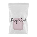 Maxbell Silicone Thicken Protective Sleeve Case Skin Fit for Apple Airpods cameo brown - Aladdin Shoppers